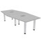 Skutchi Designs 45 in W, 96 in L, 29 in H, Engineered Wood Top, Grey H-HEXIR4693-PT-01-EL - alternate 1
